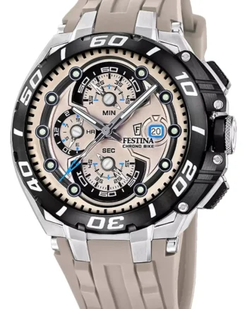 Ceas barbatesc  F20755/2 Quartz Bej