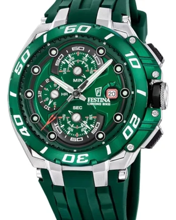 Ceas barbatesc  F20755/3 Quartz Verde