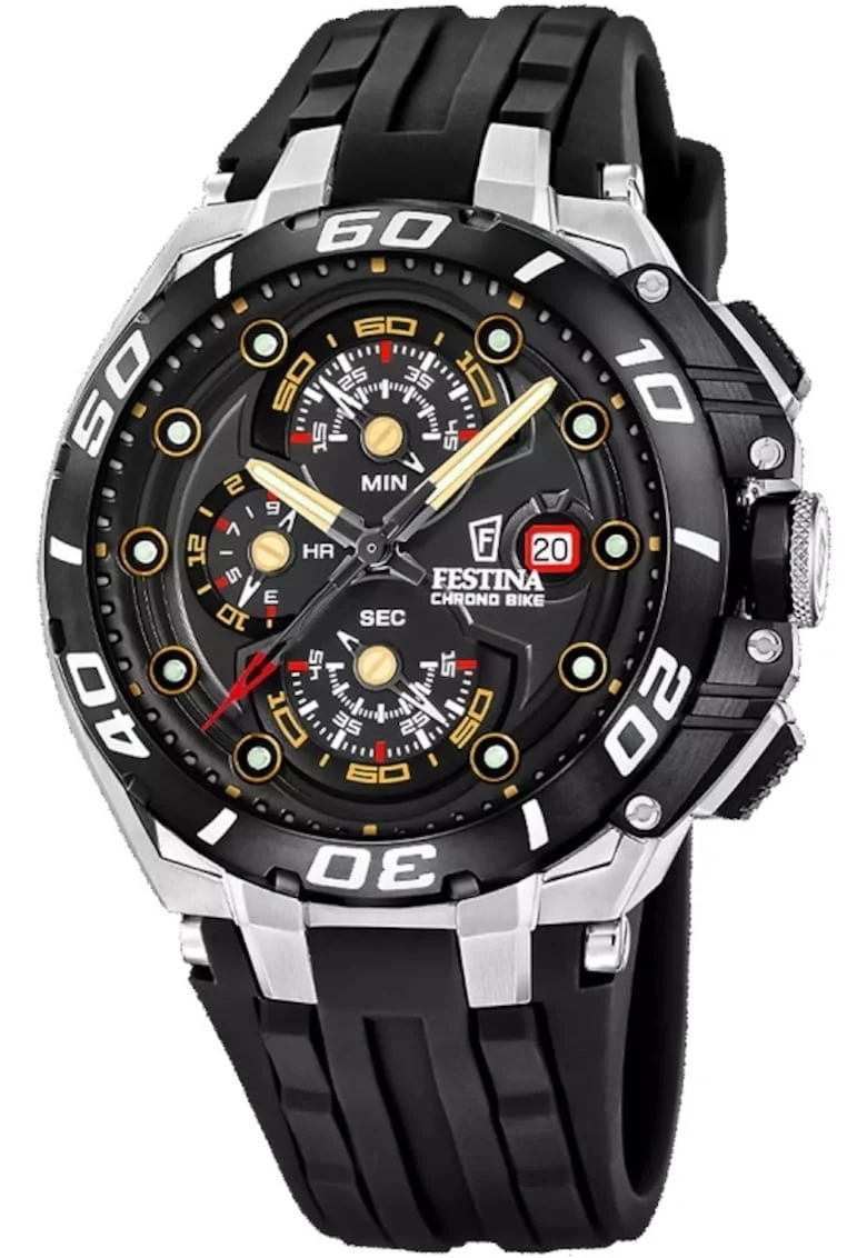 Ceas barbatesc  F20755/8 Quartz Negru