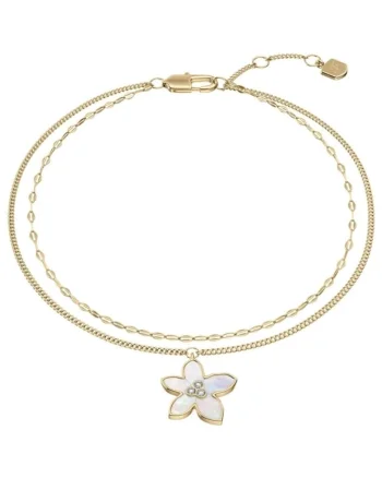 Bratara  Harlow cu cubic zirconia si sidef JF04971710, Auriu
