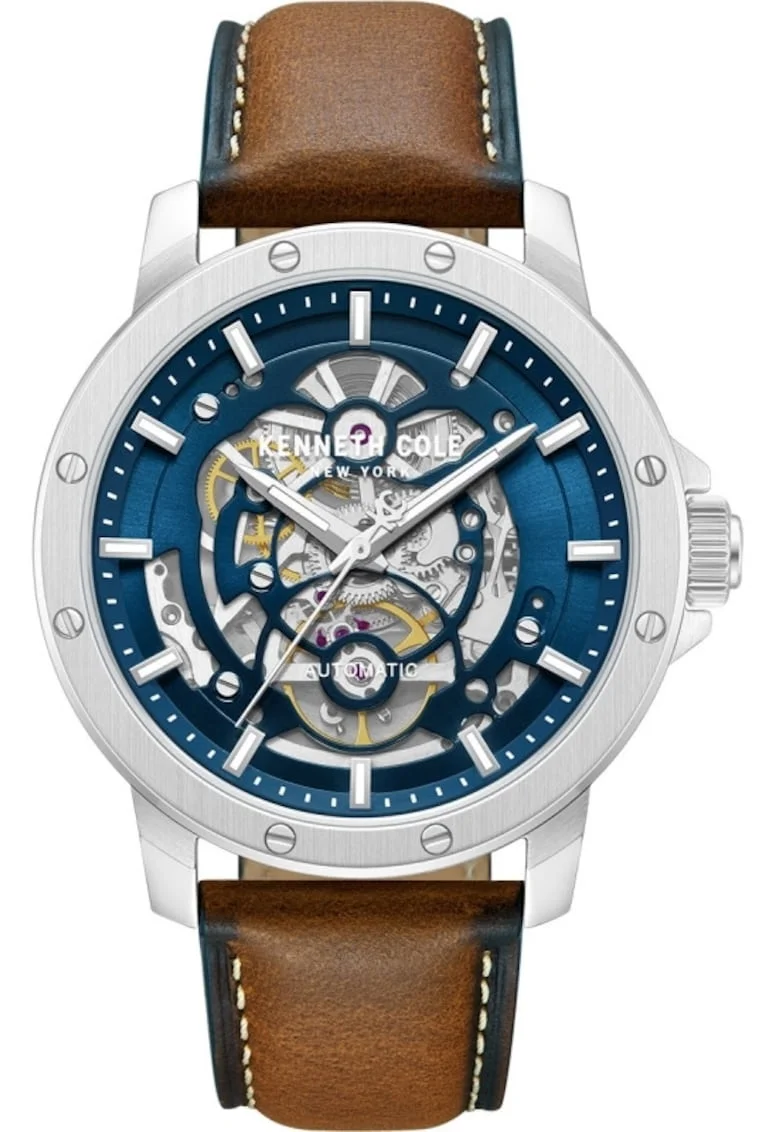 Ceas bărbațesc  Automatic, maro, oțel
