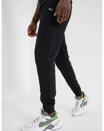 Pantaloni de trening regular fit cu buzunare Ess Elevated, Negru
