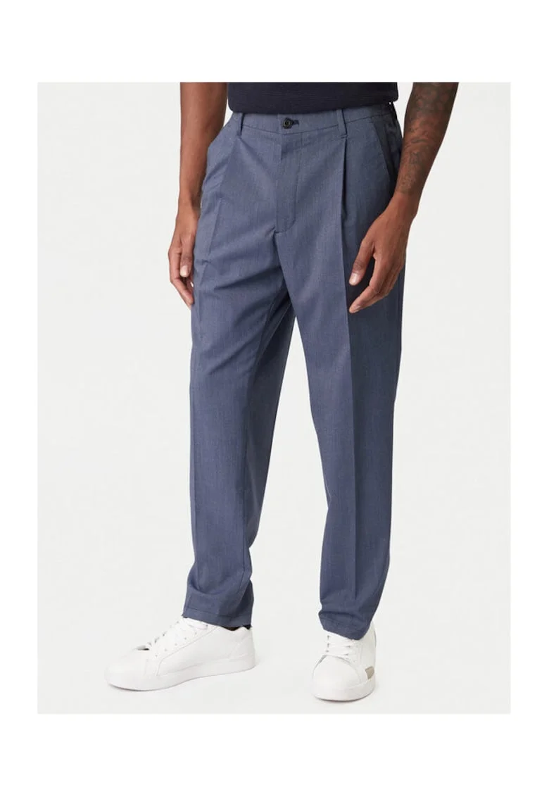 Pantaloni barbati, Joop Jeans, material sintetic, albastru,