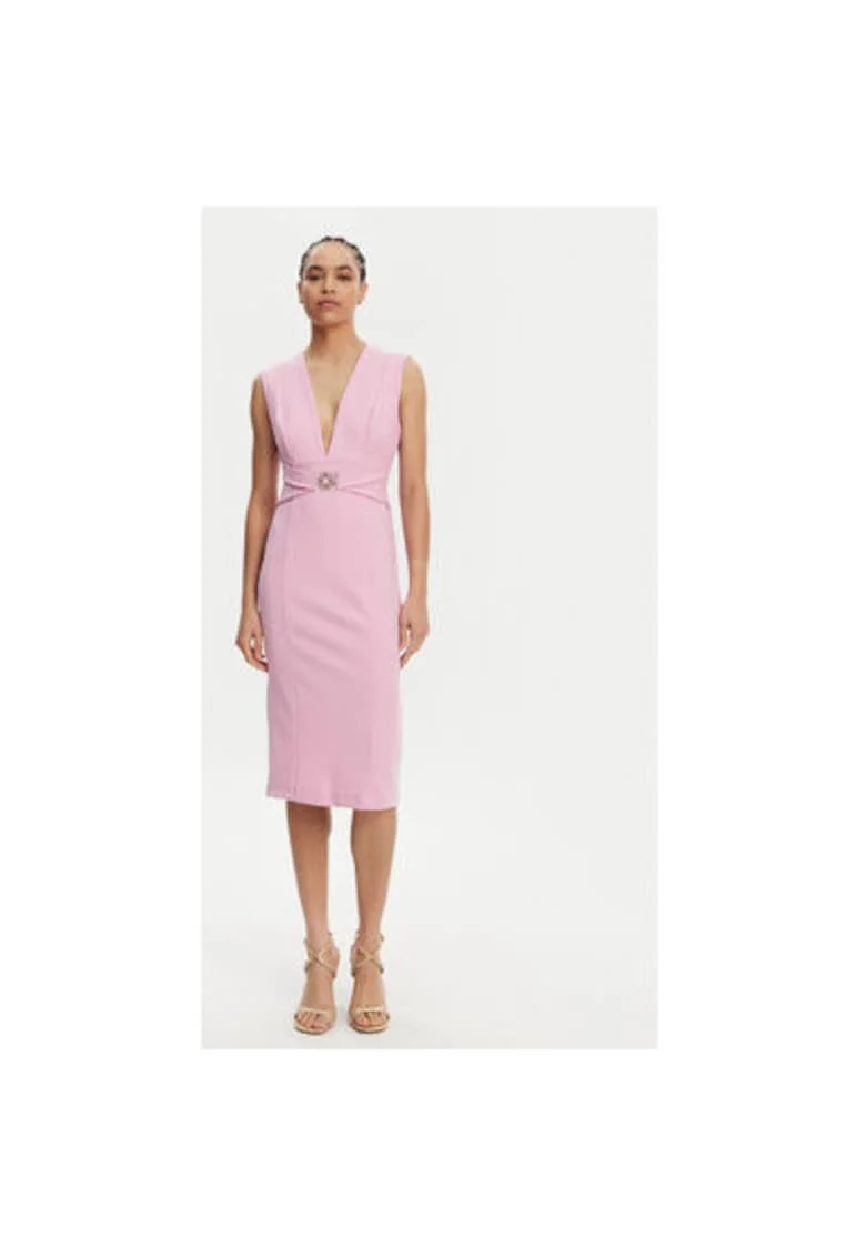 Rochie dama  CFC0123769003, Poliester, Mov, Roz