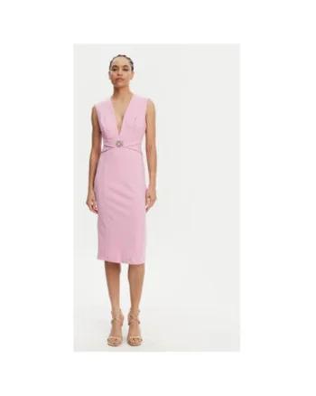 Rochie dama  CFC0123769003, Poliester, Mov, Roz