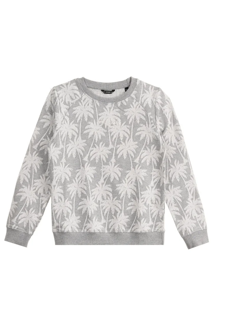 Bluzon cu imprimeu tropical,