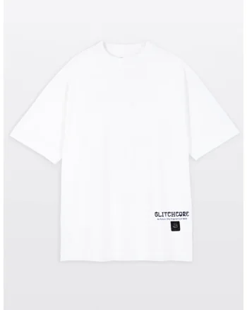 Tricou lejer din bumbac cu decolteu la baza gatului