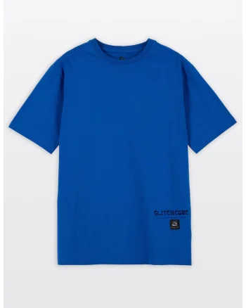 Tricou lejer din bumbac cu detaliu contrastant