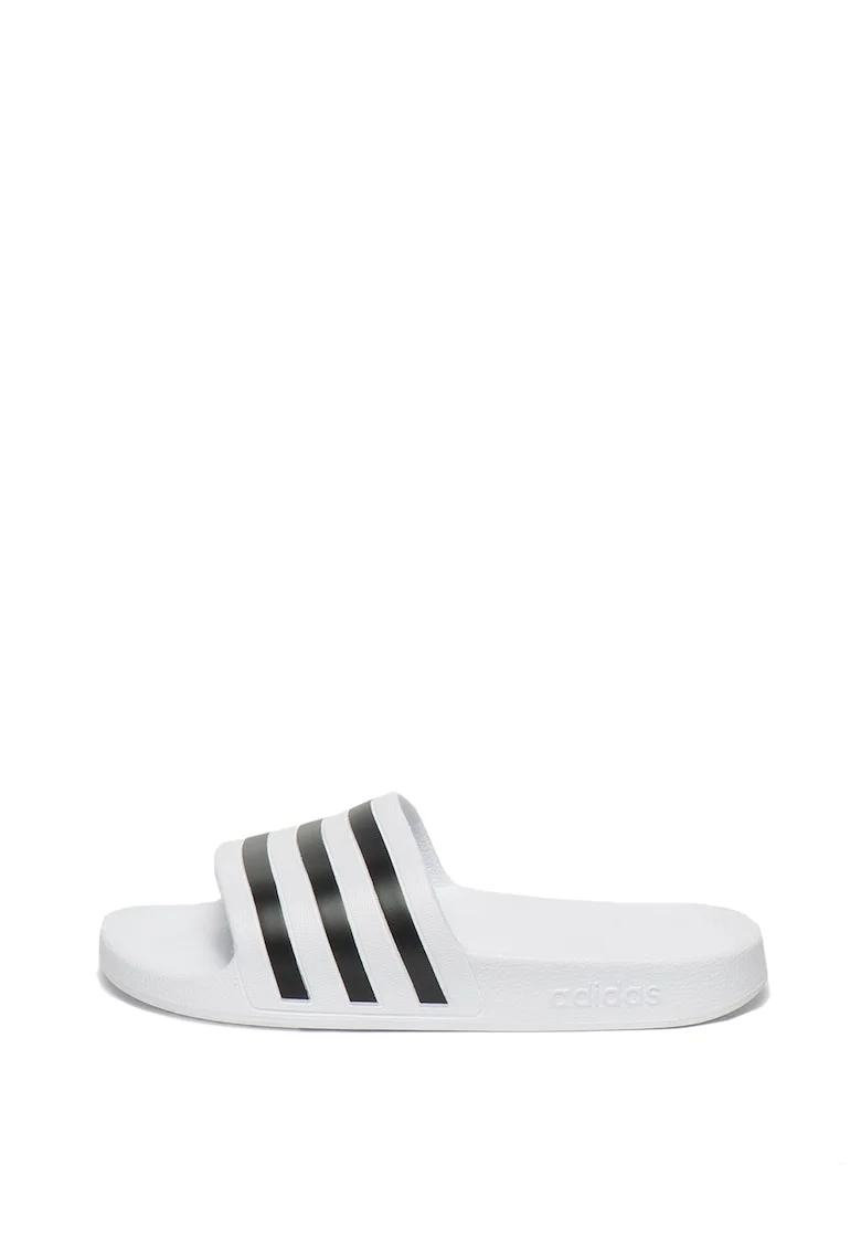 Papuci unisex cu dungi emblematice Adilette Acqua