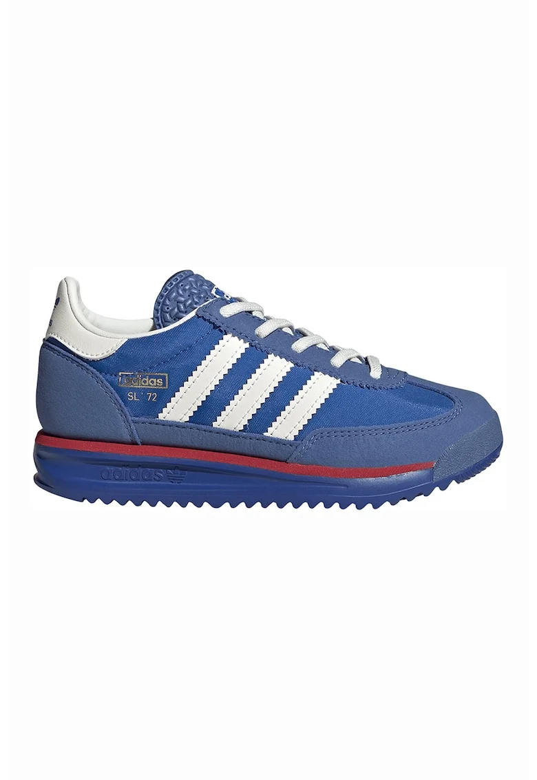 Pantofi sport SL 72 RS cu insertii din plasa, Alb/Albastru