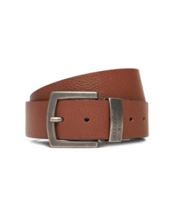 Centura barbati,  305685131, piele naturala, multicolor, Maro