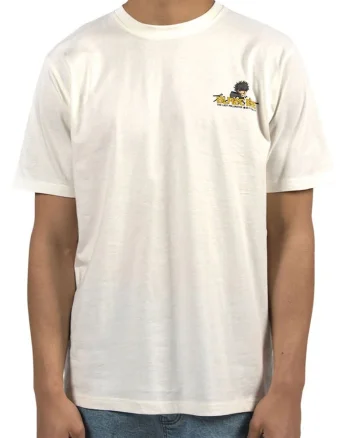 Tricou cu decolteu la baza gatului si imprimeu