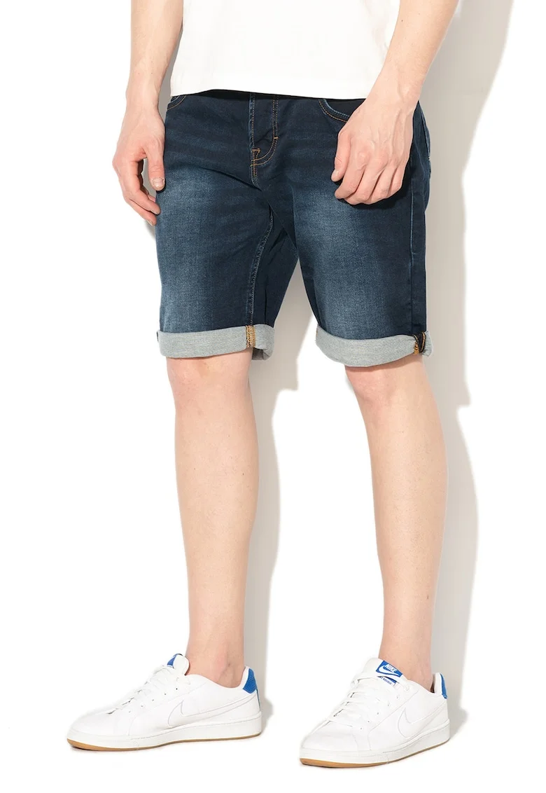 Bermude de denim Chicago, Albastru inchis