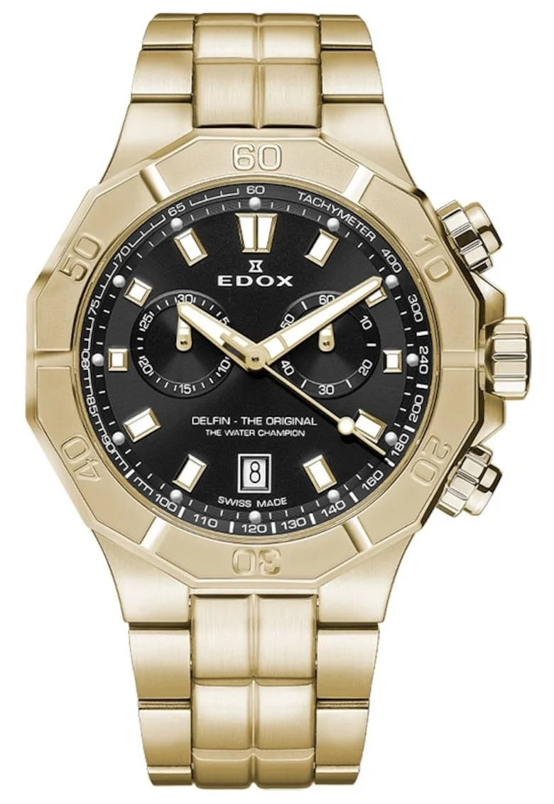 Ceas barbatesc  10113 37JM NID Quartz Auriu