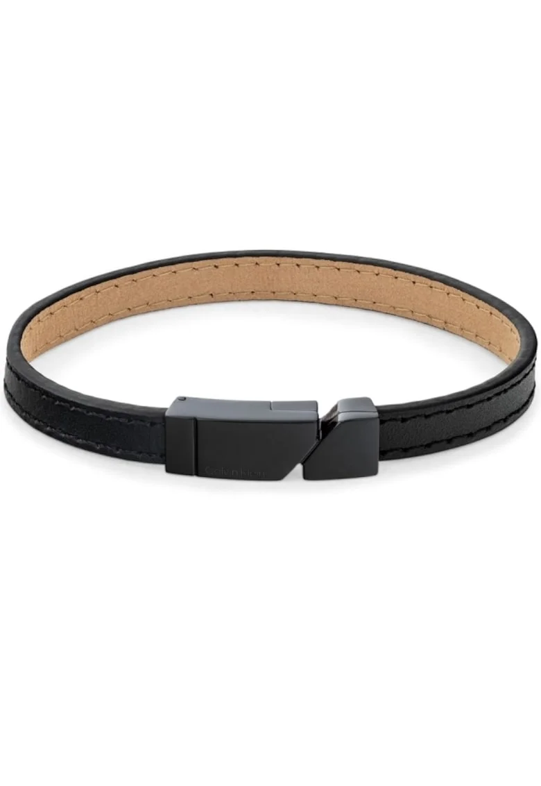 Bratara  piele 35100004, Negru