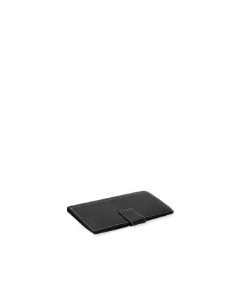 Portofel unisex din piele, Negru