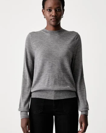 Victoria Beckham pulover pentru femei cu lână merino Austen