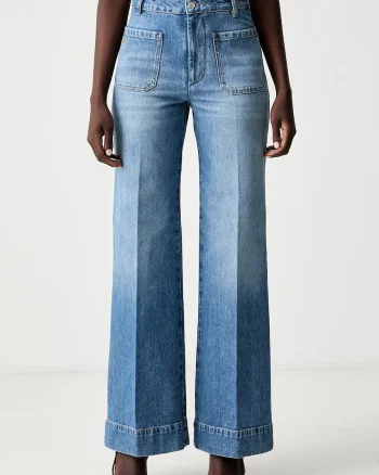 Victoria Beckham blugi wide leg Alina