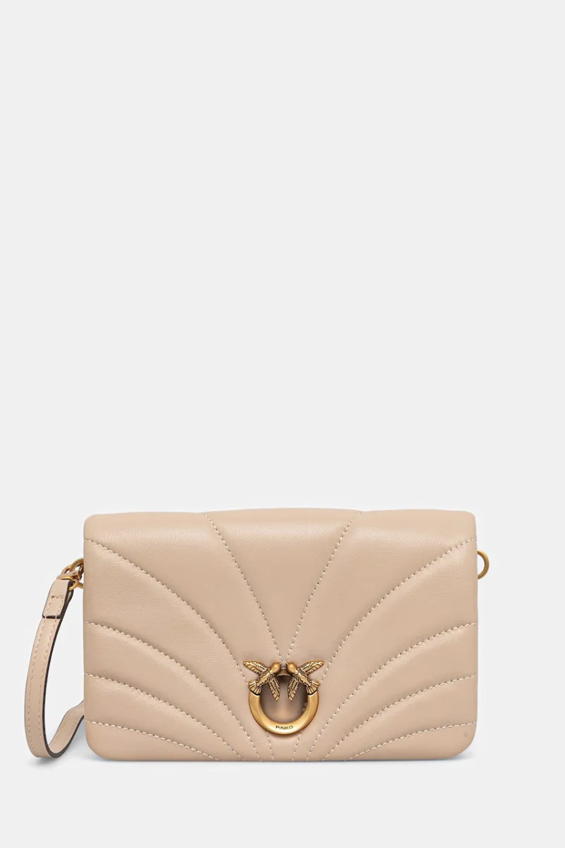 Pinko geantă crossbody pentru femei din piele