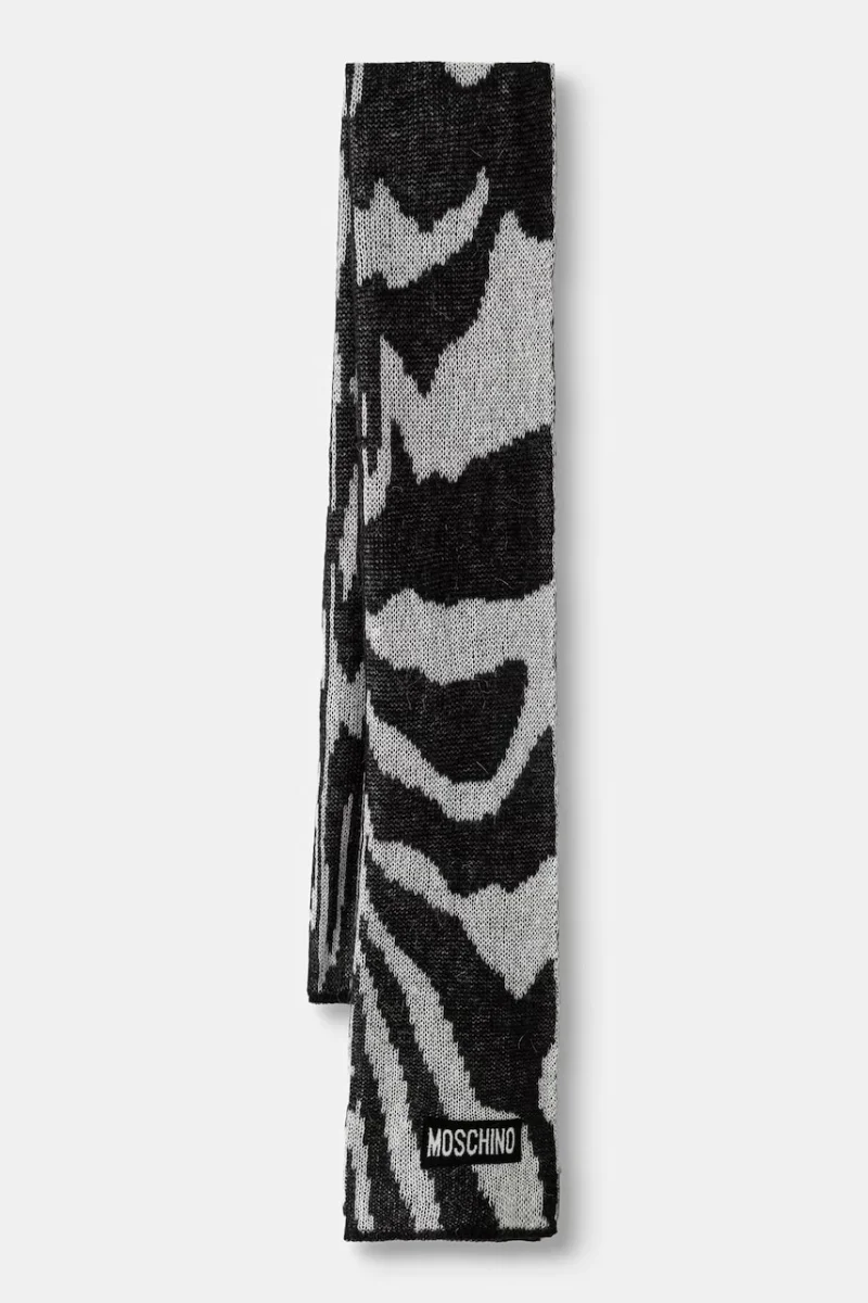 Moschino fular pentru femei cu amestec de lână