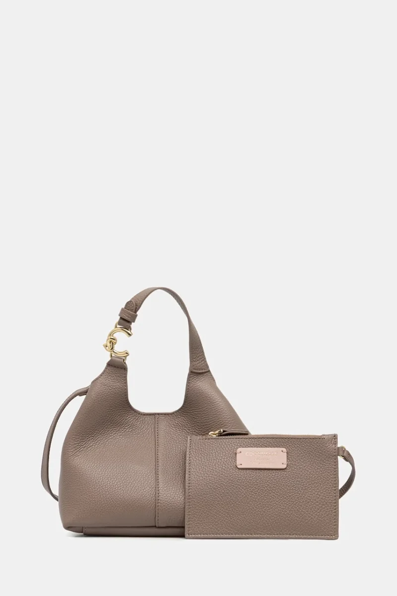 Coccinelle geantă crossbody pentru femei din piele