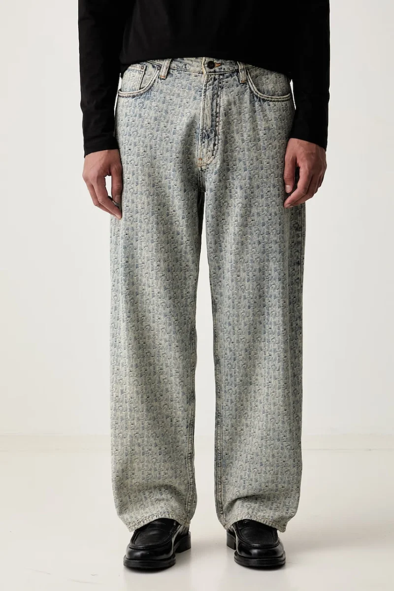 Emporio Armani blugi relaxed fit pentru bărbați