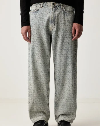 Emporio Armani blugi relaxed fit pentru bărbați