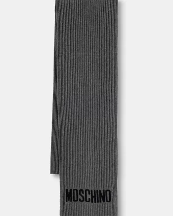 Moschino fular pentru bărbați cu lână