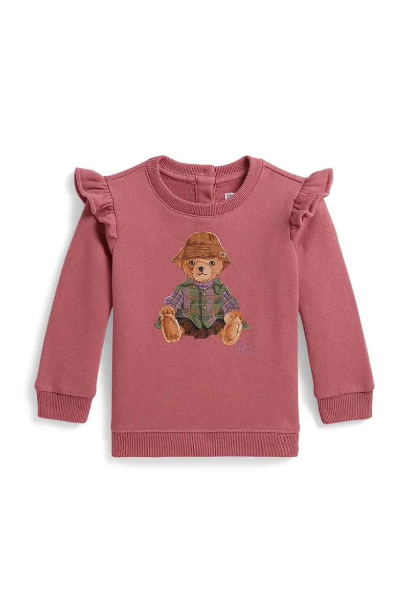 Polo Ralph Lauren hanorac pentru copii cu bumbac