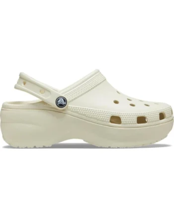 Saboti  Women's Classic Platform Clog, Bej