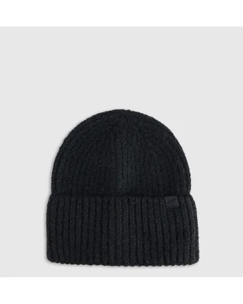Caciula de iarna dama  neagra, M, material gros