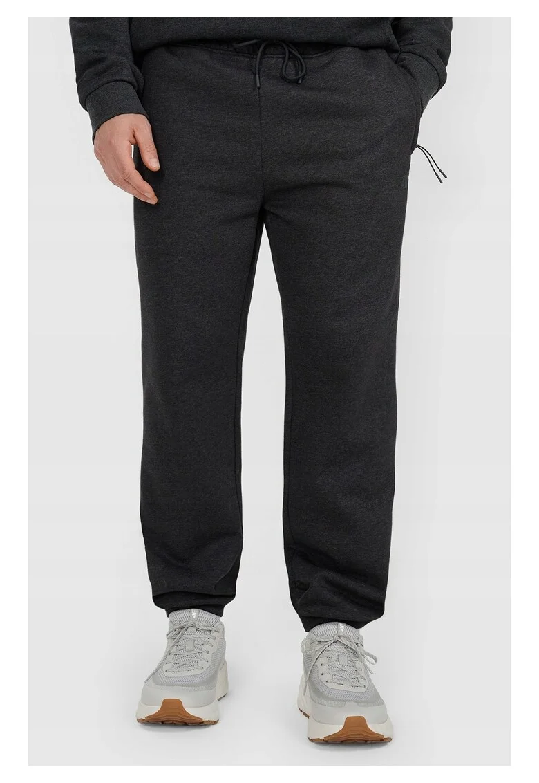 Pantaloni barbati,  jogger, bumbac, gri