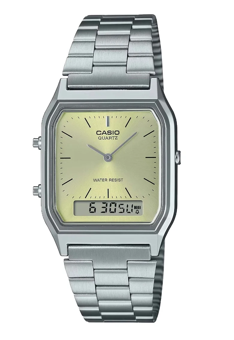 Ceas dama  MQYES Quartz Argintiu, Galben