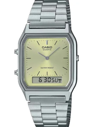 Ceas dama  MQYES Quartz Argintiu, Galben