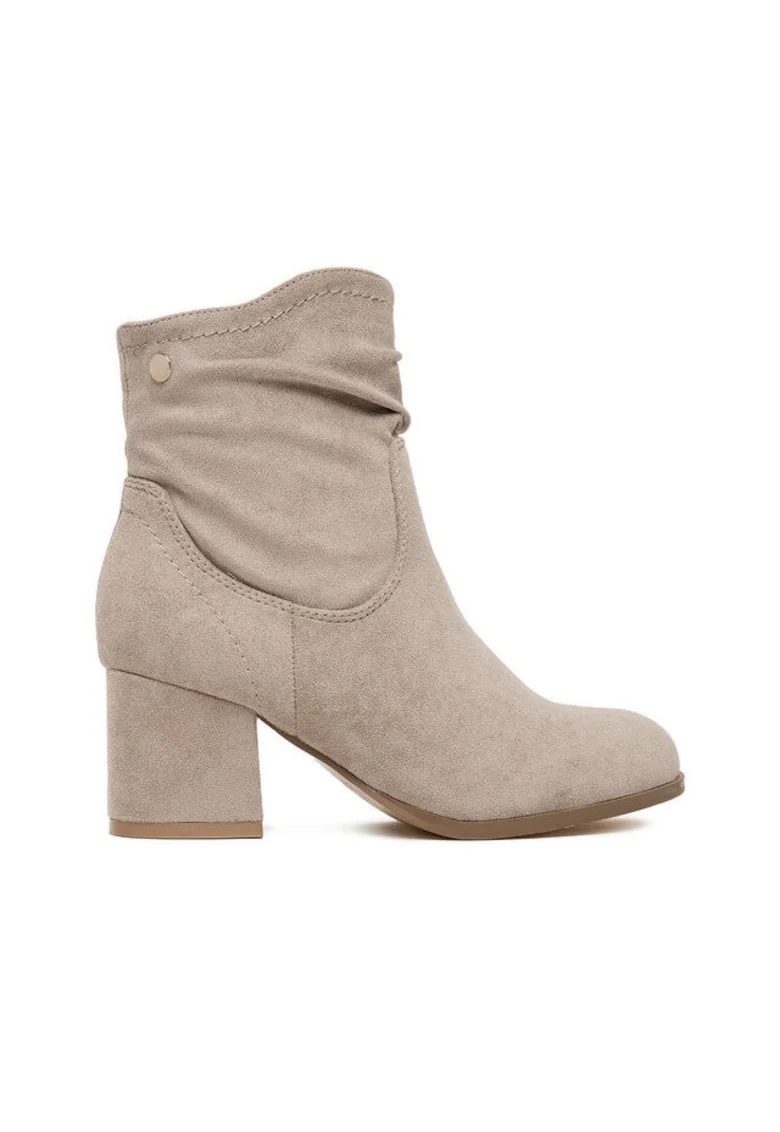 Botine dama CEO-WS24340-01,  Textil, Bej