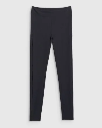 Colanti de antrenament  negru, poliester