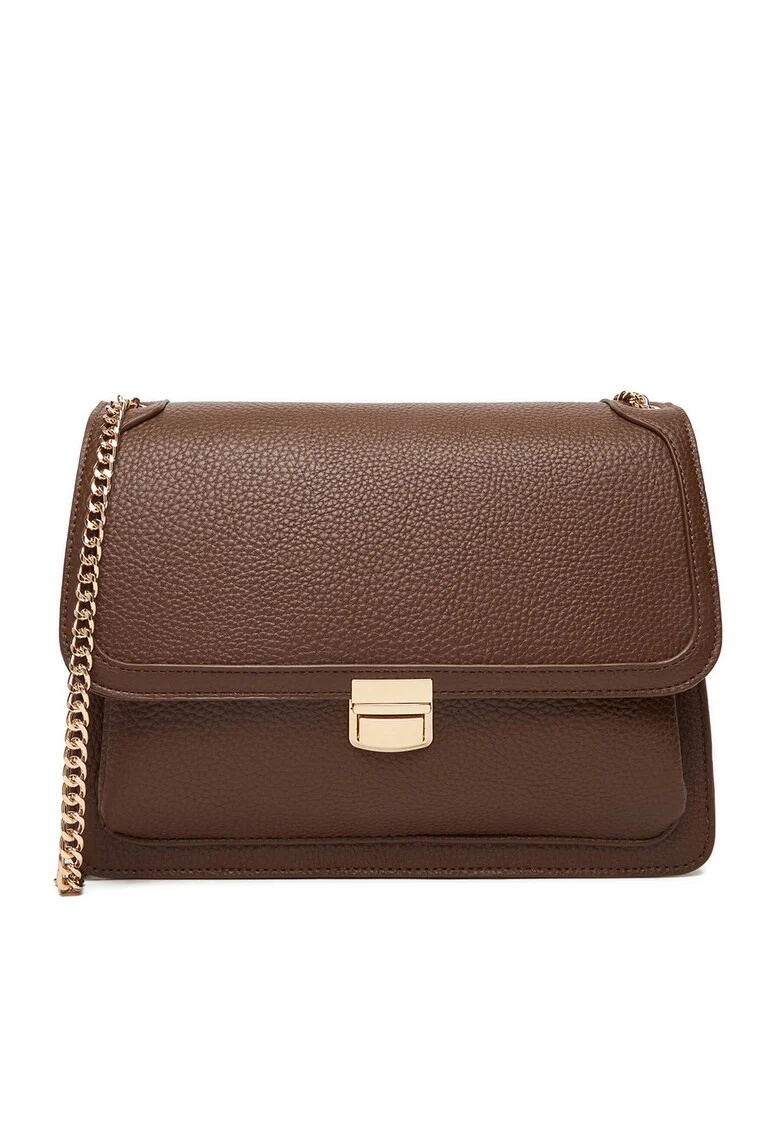 Geanta dama  model C-JEN-L-010-08, culoare brown, material textil