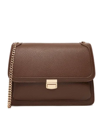 Geanta dama  model C-JEN-L-010-08, culoare brown, material textil