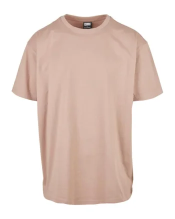 Tricou supradimensionat cu maneci cazute, Bej