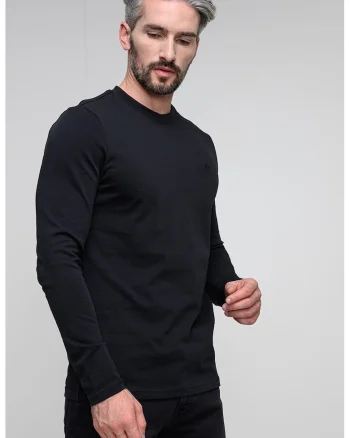 Bluza slim fit Arlington, Negru