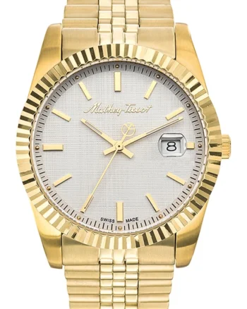 Ceas de barbati MATHEY-TISSOT H810PI, clasic, este de culoare aurie