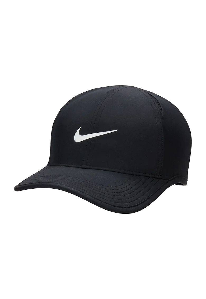 Sapca unisex cu velcro, Alb/Negru