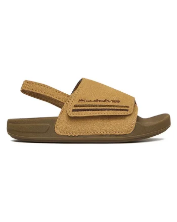 Sandale baieti  bej, material sintetic, design sportiv