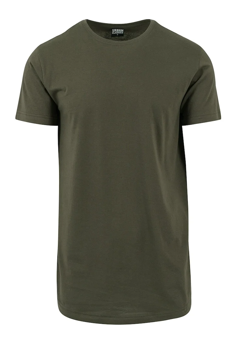 Tricou uni cu maneci scurte, Kaki
