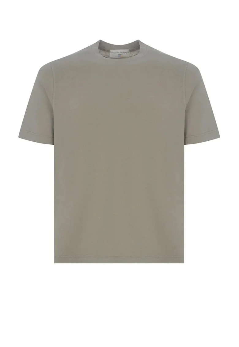 Tricou barbati,  Ciottolo Crew Neck, Gri