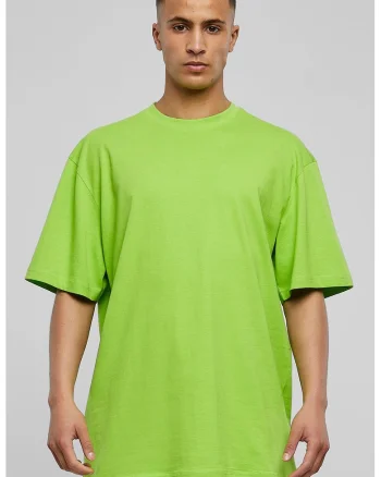 Tricou din bumbac cu decolteu la baza gatului