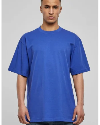Tricou din bumbac cu decolteu la baza gatului