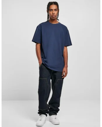 Tricou supradimensionat cu maneci cazute
