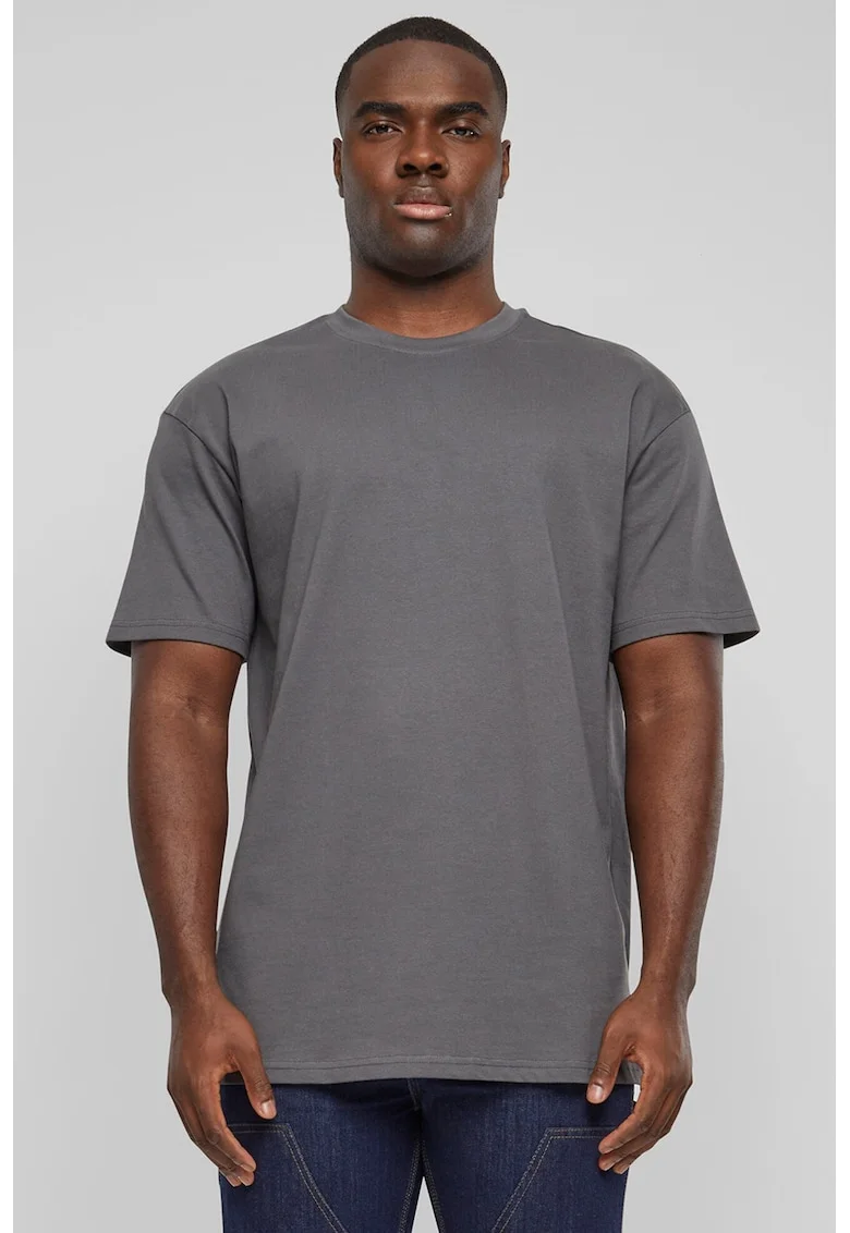 Tricou supradimensionat cu maneci cazute