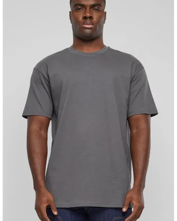 Tricou supradimensionat cu maneci cazute
